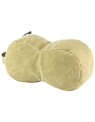 MDT Peanut, Waxed Canvas, Shooting Bag, Spex Lite Fill, 10"x3.5"x3", Army Duck Canvas Construction, Grulla