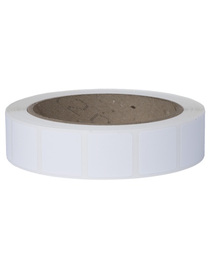 Action Target , Target Pasters, 7/8" Square Bullet Hole Repair Paster, White, 1000 Per Roll