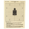 Action Target 25 Meter M16A2 Zeroing Target, Heavy Tagboard Paper, 100 Per Box