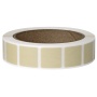Action Target , Target Pasters, 7/8" Square Bullet Hole Repair Paster, Buff, 1000 Per Roll
