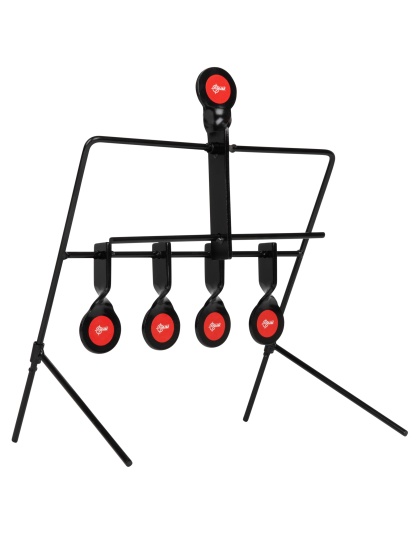 Allen Company EZ Aim, Steel Resetting Spinner Target System, For use with Rimfire .22 Cal, 10.8"x15"