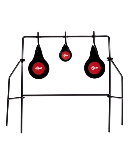 Allen Company EZ Aim, Steel Triple Spinner Target System, For use with Rimfire .22 Cal, 12"x13"
