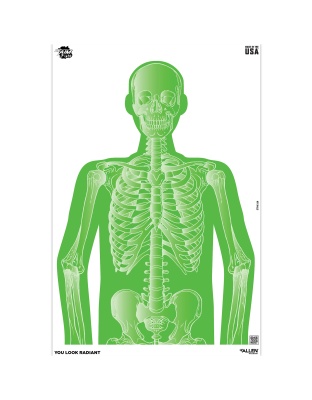 Allen Company Imposing Figures EZ Aim, Paper Targets, 8 Pack, 12"X18", Assorted Colors