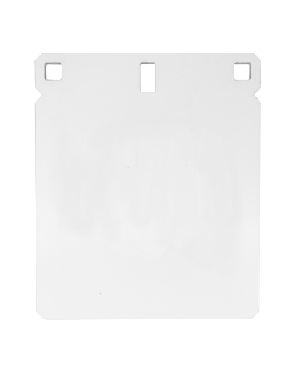 Birchwood Casey AR500 Gong, 8" Square Target, 3/8", White