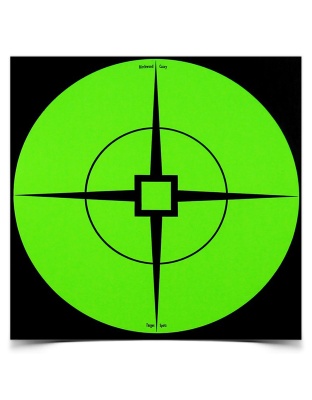 Birchwood Casey Target Spots, Green, 6", 10 Targets