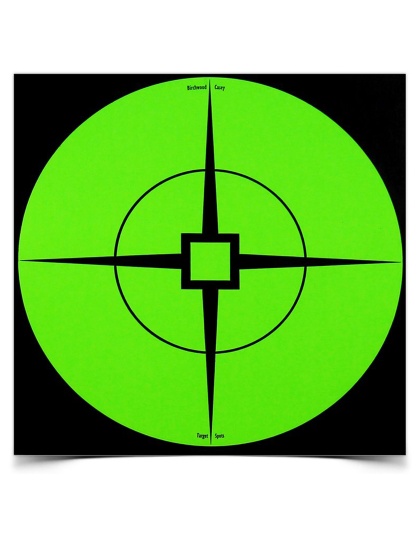Birchwood Casey Target Spots, Green, 6", 10 Targets