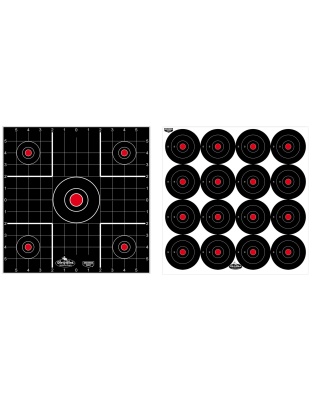 Birchwood Casey Dirty Bird Combo Pack, 3" and 12", 12 Targets