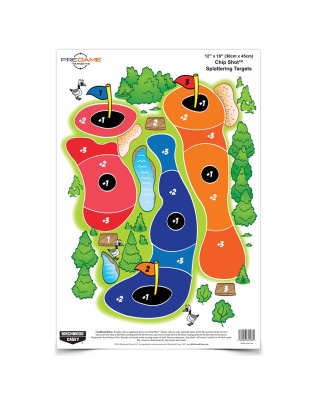 Birchwood Casey Pregame Target, Chip Shot, 12x18, 8 Targets