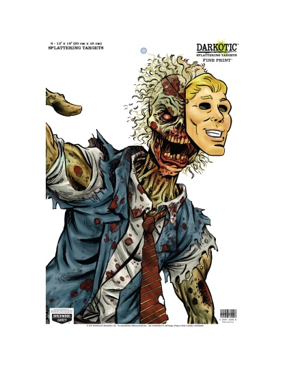 Birchwood Casey Darkotic Fine Print, 12"x18", 8 Targets