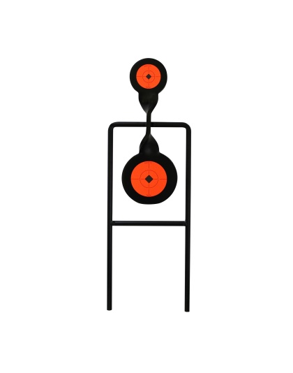 Birchwood Casey World of Targets Double Mag Spinner Target, Up to.44 Mag
