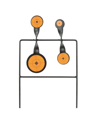 Birchwood Casey World of Targets Duplex Spinner Target, .22 Quad Action Spinner