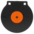 Birchwood Casey Gong Two Hole 8" Target, 3/8", AR500, Includes 3" Target Spot, Steel
