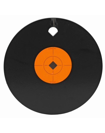 Birchwood Casey 8 Inch Steel Target Range Pack, Includes 2 In 1 Steel Gong Target Holder, 2x4 Steel Target Stand, 8 Inch Single Hole AR500 Gong