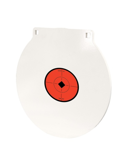 Birchwood Casey 1/2" Steel Target, 12", Round, White