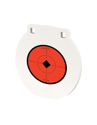 Birchwood Casey 1/2" Steel Target, 6", Round, White