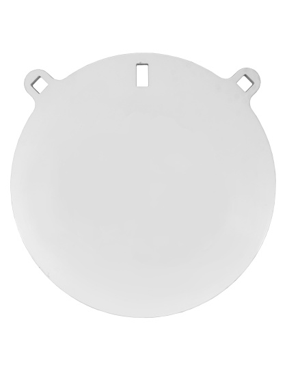Birchwood Casey AR500 Gong, 12" Round Target, 3/8", White