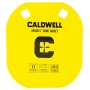 Caldwell AR500, Gong Target, 5", Steel, Yellow