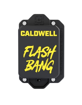 Caldwell Hit Indicator, LED Target Light, Hook and Loop Attachment, Black with Green LED