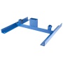 NcSTAR Steel Target Stand, For 2"X4" or (2) 1"X2" Furring Strip Boards, Steel Construction, Easily Disassembled, Matte Finish, Blue