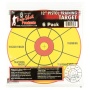 Pro-Shot Products Pistol Training Target, 12" Bullseye Circle, 6 Pack, Yellow/Black