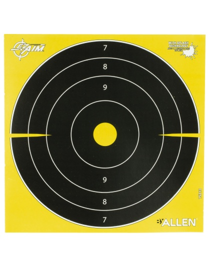 Allen Company EZ AIM Non-Adhesive, Bullseye, 8x8", 25 Pack