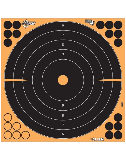 Allen Company EZ AIM Adhesive, Bullseye, 12", 5 Pack