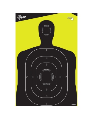 Allen Company EZ AIM Non-Adhesive, Silhouette, 12"x18", 5 Pack