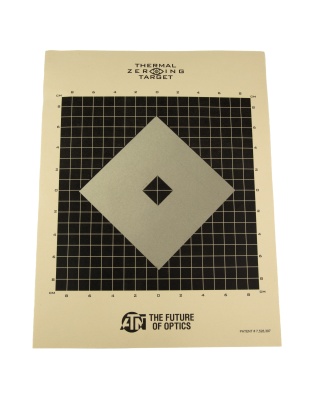 ATN Corp Thermal Zeroing Target, 3 Pack
