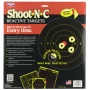 Birchwood Casey Shoot-N-C Target, Bullseye, 50-1", 30-2", 5-5.5",and 5-8" Targets