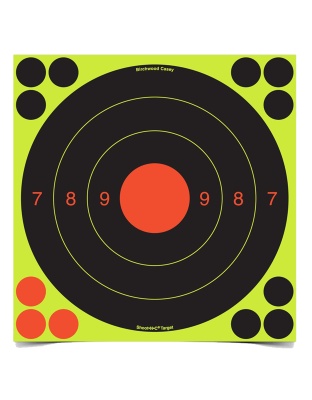 Birchwood Casey Shoot-N-C Target, Self-Adhesive 25/50 Meter, 20cm, 6 Targets