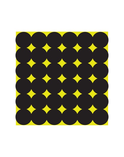 Birchwood Casey Shoot-N-C Target, Round Bullseye, 1", 432 Targets