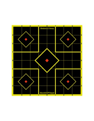 Birchwood Casey Shoot-N-C Target, Sight-In, 8", 6 Targets