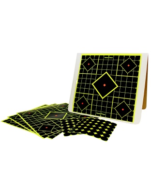 Birchwood Casey Shoot-N-C, Sight-In Target, 12", 4Pk