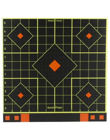 Birchwood Casey Shoot-N-C 12" Sight-In Target, 5 Pack