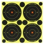 Birchwood Casey Shoot-N-C Target, Round Bullseye, 3", 48 Targets