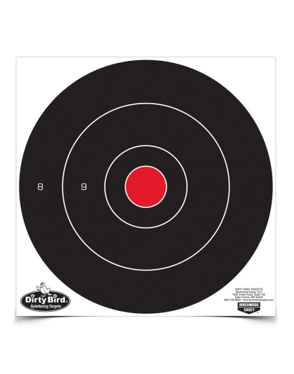 Birchwood Casey Dirty Bird Target, Bullseye, 12", 12 Targets