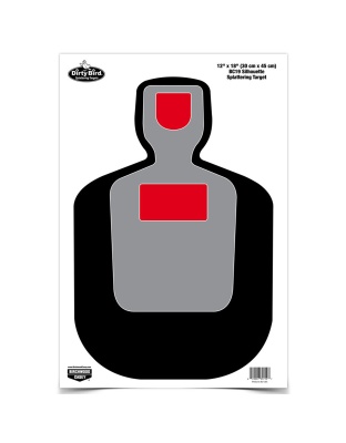 Birchwood Casey Dirty Bird Target, BC-19 Silhouette, 12x18, 8 Targets