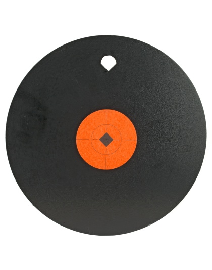 Birchwood Casey World Of Targets, 10" Single Hole Gong Target, 3/8" Ar500, 3" Target Spot, Steel