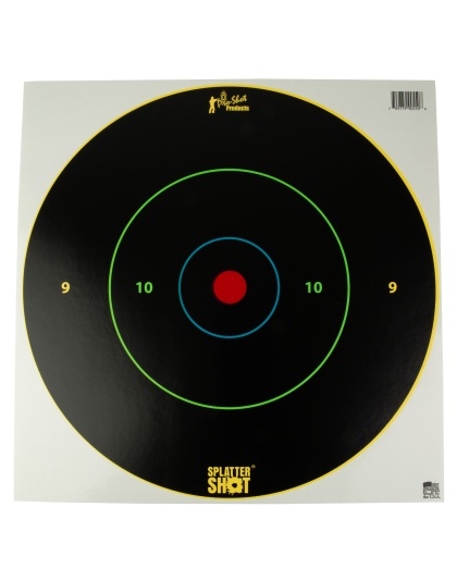 Pro-Shot Products Bullseye Target, 12" Bullseye, Adhesive Target, 5 Pack, Multi Color Rings