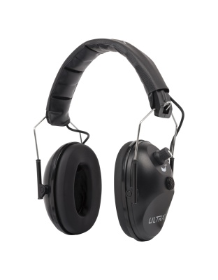 Allen Company ULTRX E-Muff, Electronic Earmuff, NRR 23dB, Black