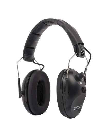 Allen Company ULTRX E-Muff, Electronic Earmuff, NRR 23dB, Black