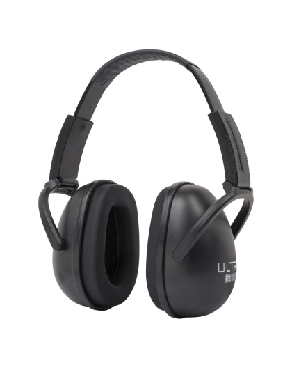 Allen Company ULTRX Sound Blocker Muffs, Earmuff, NRR 23dB, Black