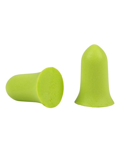 Allen Company ULTRX Tapered Foam Plugs, NRR 32dB, Lime Green, 6 Pairs