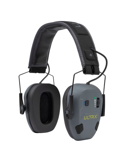 Allen Company ULTRX Bionic Fuse Ion, Bluetooth Electronic Earmuff, Slate