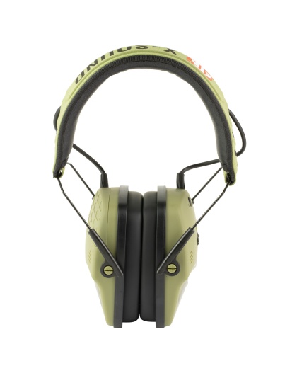 ATN Corp X-Sound Electronic Ear Muffs, Hearing Protection, Bluetooth, Green