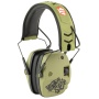 ATN Corp X-Sound Electronic Ear Muffs, Hearing Protection, Bluetooth, Green