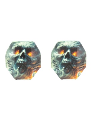 AXIL MX Plate, Fits MX Pro/Electronic/Passive Earmuffs, Apocalypse Themed Multi Color