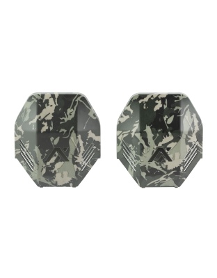 AXIL MX Plate, Fits MX Pro/Electronic/Passive Earmuffs, Black Camo