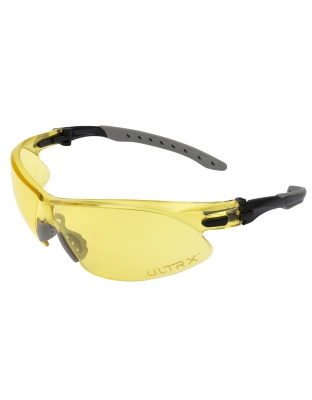 Allen Company ULTRX Keen, Safety Glasses, Yellow and Black