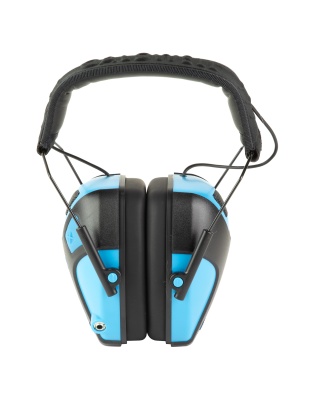 Caldwell E-Max, Electronic Earmuff, Small, Blue
